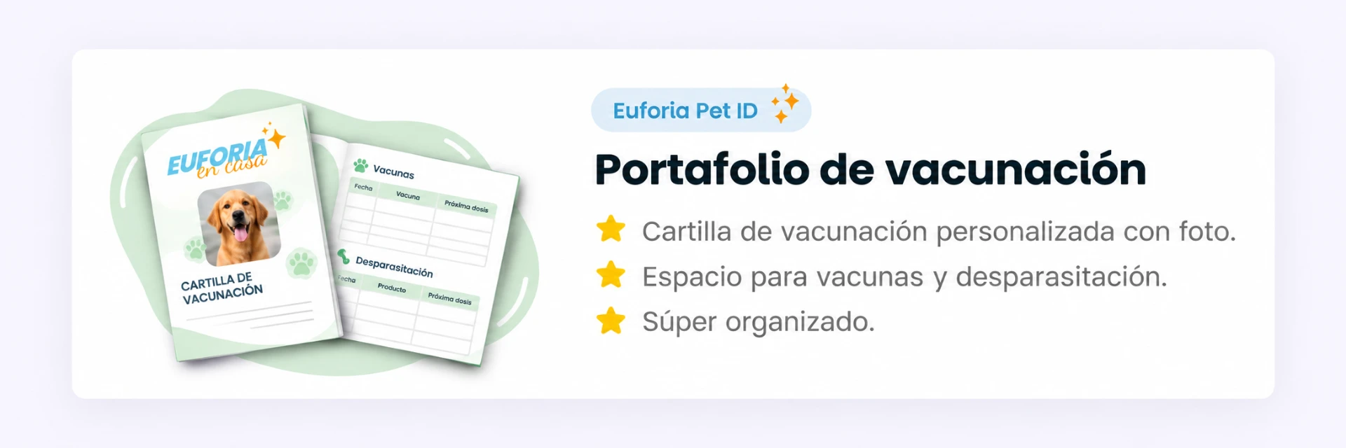 Modelo ilustrativo: Libreta de Vacunación